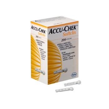 Accu Chek Softclix 200 lancettes
