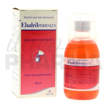 Eludrilperio 0,2% bain bouche 200ml