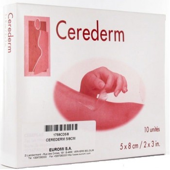 Cerederm Pansements 5x8cm x10