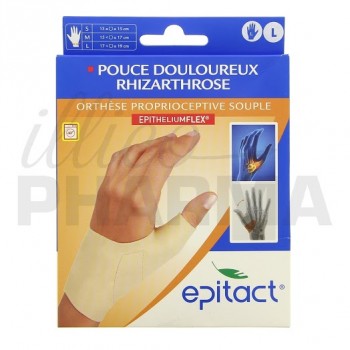 Epitact orthèse gauche proprioceptive pouce