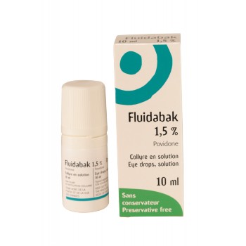Fluidabak 1,5% Collyre 10ml