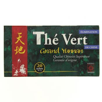 Thé vert de Chine Dayang 20 sachets