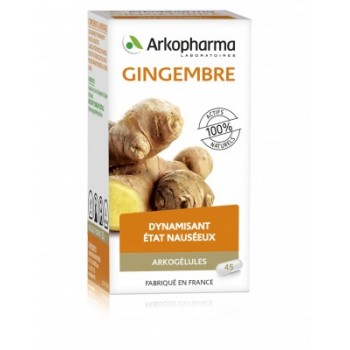 Arkogélules Gingembre x40 gélules Arkopharma