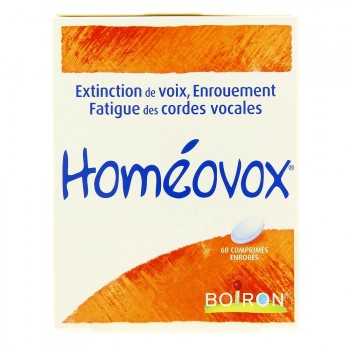 Homeovox x60cpr enrobés Boiron