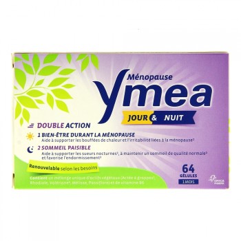 Ymea Ménopause Jour & Nuit x64 gélules