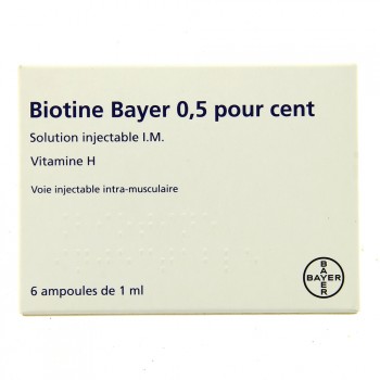 Biotine injectable 0,5%