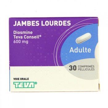Diosmine Teva 600mg 30cpr