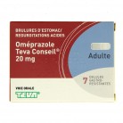 Omeprazole Teva 20mg 7gélules