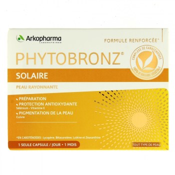 Phytobronz Solaire x30 capsules Arkopharma
