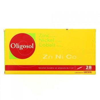 Oligosol Zinc Nickel Cobalt x28