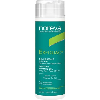Exfoliac gel moussant intensif Noreva 200ml