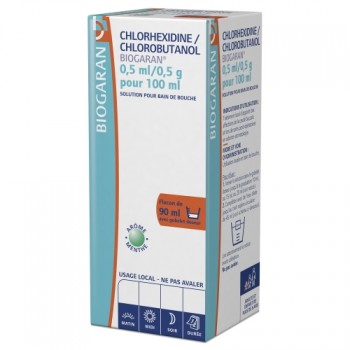 Chlorhexidine/Chlorobutanol Biogaran 90ml
