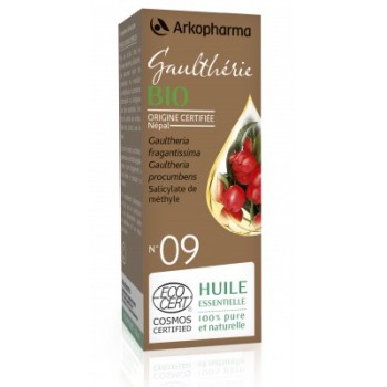 Huile essentielle Gaultherie Bio 10ml Arkopharma