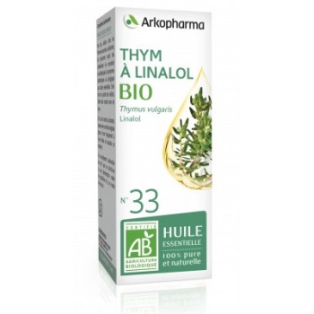 Huile essentielle Thym à linalol bio 5ml Arkopharma