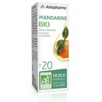 Huile essentielle Mandarine Bio 10ml Arkopharma