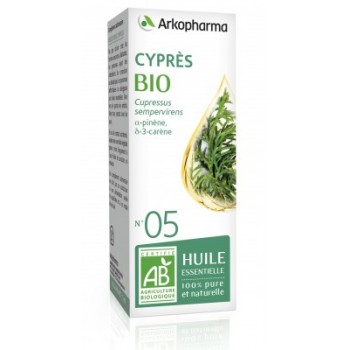 Huile essentielle Cyprès Bio 10ml Arkopharma
