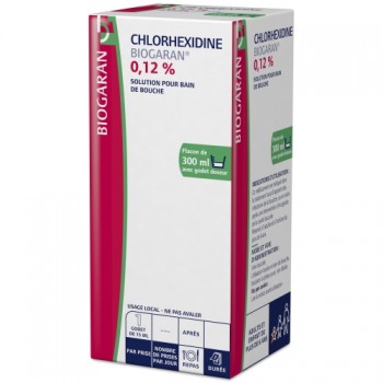 Chlorhexidine Biogaran 0,12 % 300ml