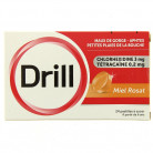 Drill  x24 pastilles Miel Rosat