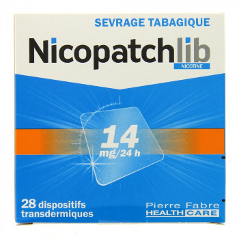 NicopatchLib 14mg Boîte de 28 patchs