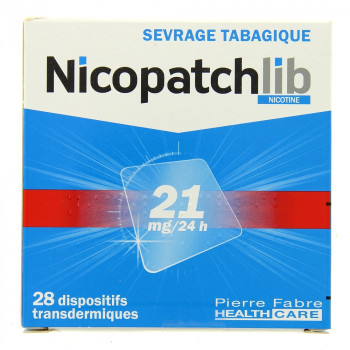 NicopatchLib 21 mg Boîte de 28 patchs