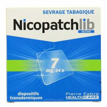 NicopatchLib 7mg Boîte de 7 patchs