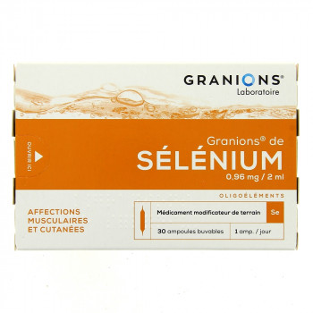 Granions de Selenium x30 ampoules