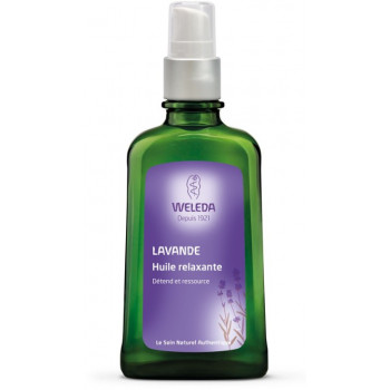 Huile relaxante à la lavande 100ml Weleda