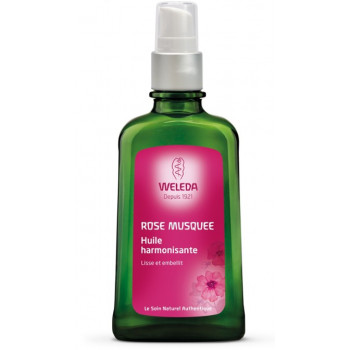 Huile harmonisante à la rose musquée 100ml Weleda