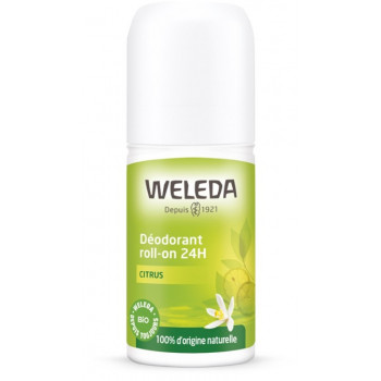 Déodorant Roll-on 24h Citrus 50ml Weleda