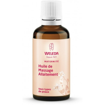 Huile de massage allaitement 50ml Weleda