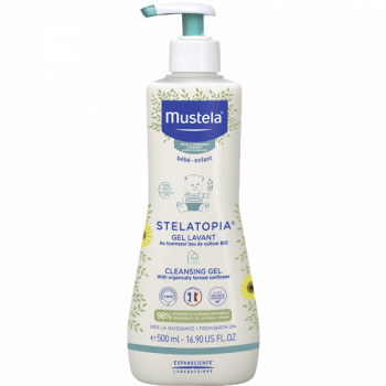 Stelatopia Gel lavant bio 500ml Mustela
