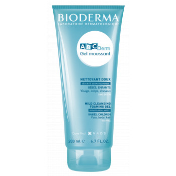 ABCDerm Gel Moussant 200ml Bioderma