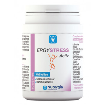 Ergystress Activ x60 gélules Nutergia