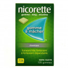 Nicorette 4mg classique x105 Gommes