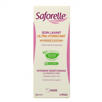 Saforelle soin lavant ultrahydratant 250ml