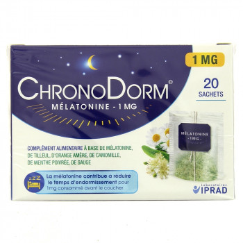 ChronoDorm Mélatonine 1mg x20 sachets - IPRAD