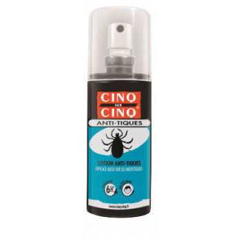 Lotion anti-tiques 100ml Cinq sur Cinq