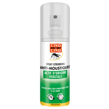 Spray Citriodora Anti-moustiques 100ml Cinq sur Cinq