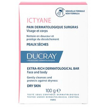 Ictyane Pain surgras 100g Ducray