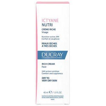 Ictyane Nutri Crème riche visage 40ml Ducray