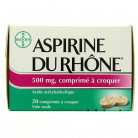 Aspirine du Rhône 500mg...