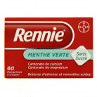Rennie menthe verte 60cpr