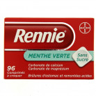 Rennie Menthe verte 96cpr