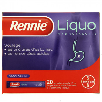RennieLiquo sans sucre 20Sach/10 ml