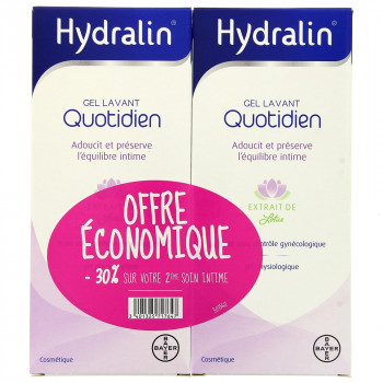 Hydralin Quotidien 2x400ml
