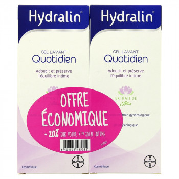 Hydralin Quotidien 2x200ml