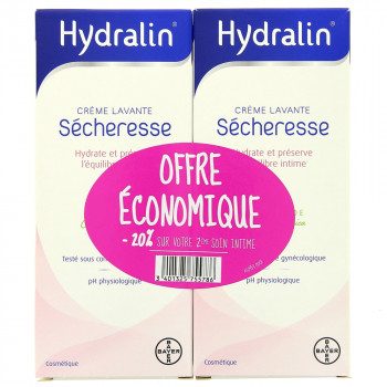 Hydralin Sécheresse 2x200ml