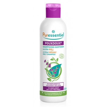 Pouxdoux Shampooing Quotidien Bio 200ml Puressentiel