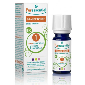Huile Essentielle Orange douce Bio Puressentiel 10ml