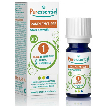 Huile Essentielle Pamplemousse Bio Puressentiel 10ml